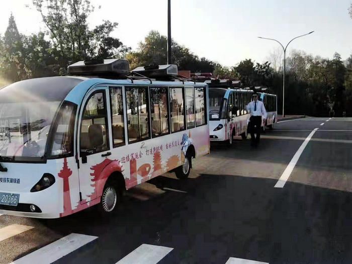 武漢軍運會交通運輸車